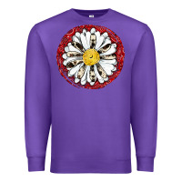 Purple daisy Premium Sweatshirt - JahusDesignShop