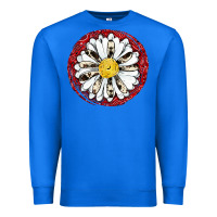 True Royal daisy Premium Sweatshirt - JahusDesignShop