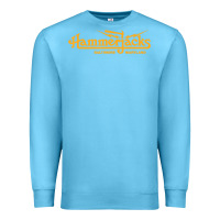 Ocean Blue Hammerjacks 70S Premium Sweatshirt - StudioElite