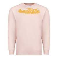 Pale Pink Hammerjacks 70S Premium Sweatshirt - StudioElite