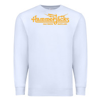 White Hammerjacks 70S Premium Sweatshirt - StudioElite