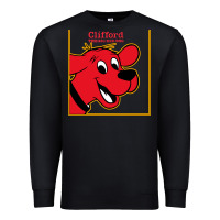 Black clifford the big red dog Premium Sweatshirt - StudioElite