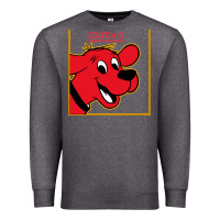 Charcoal Heather clifford the big red dog Premium Sweatshirt - StudioElite