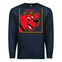 Navy clifford the big red dog Premium Sweatshirt - StudioElite