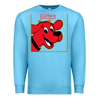 Ocean Blue clifford the big red dog Premium Sweatshirt - StudioElite