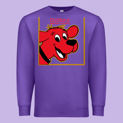 Clifford The Big Red Dog Premium Sweatshirt Designed By Studioelite