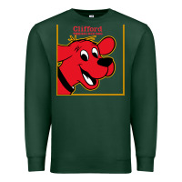 Sports Green clifford the big red dog Premium Sweatshirt - StudioElite