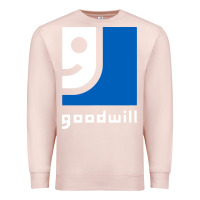 Pale Pink goodwill Premium Sweatshirt - StudioElite