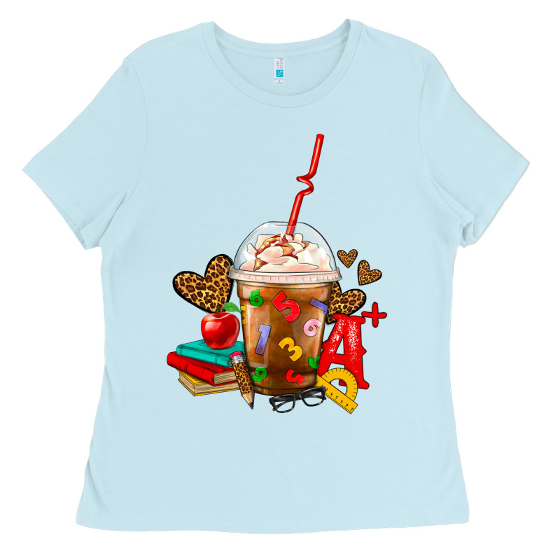 Teacher Frappe Coffee Ladies Tee by FaDigitalArtStudio | Teevron