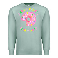 Seafoam i run because i like donuts Premium Sweatshirt - StudioElite