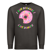 Smoke i run because i like donuts Premium Sweatshirt - StudioElite