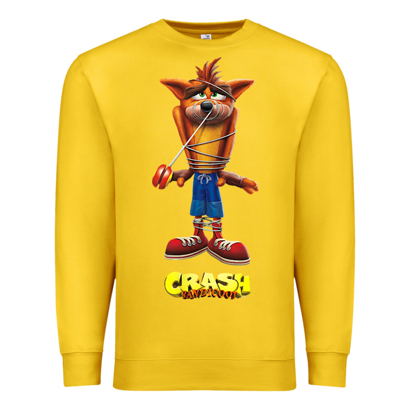 Crash Bandicoot  Yo Yo Premium Sweatshirt by StudioElite | Teevron