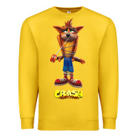 Lemon Crash Bandicoot  Yo Yo Premium Sweatshirt - StudioElite