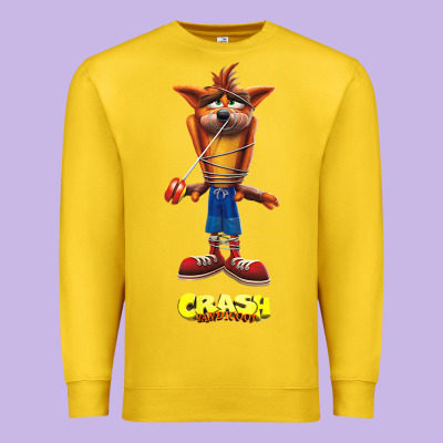Crash Bandicoot  Yo Yo Premium Sweatshirt Designed By Studioelite