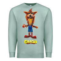 Seafoam Crash Bandicoot  Yo Yo Premium Sweatshirt - StudioElite