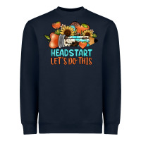 Navy headstart let's do this Heavyweight Sweatshirt - JahusDesignShop
