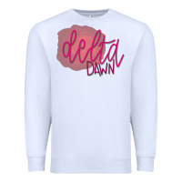 White Delta Dawn Classic Premium Sweatshirt - StudioElite