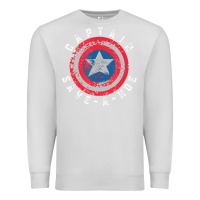 Dove Grey Captain Save-A-Hoe Vintage Funny Retro Premium Sweatshirt - StudioElite