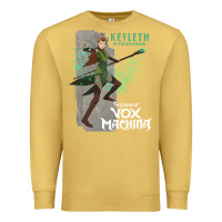 Antique Gold the legend of vox machina keyleth long sleeve t sh Premium Sweatshirt - StudioElite