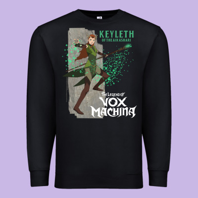 The Legend Of Vox Machina Keyleth Long Sleeve T Sh Premium Sweatshirt Designed By Studioelite