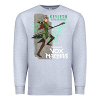 Heather Grey the legend of vox machina keyleth long sleeve t sh Premium Sweatshirt - StudioElite