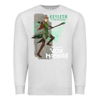 Oatmeal Heather the legend of vox machina keyleth long sleeve t sh Premium Sweatshirt - StudioElite