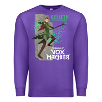 Purple the legend of vox machina keyleth long sleeve t sh Premium Sweatshirt - StudioElite