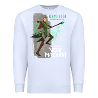 White the legend of vox machina keyleth long sleeve t sh Premium Sweatshirt - StudioElite