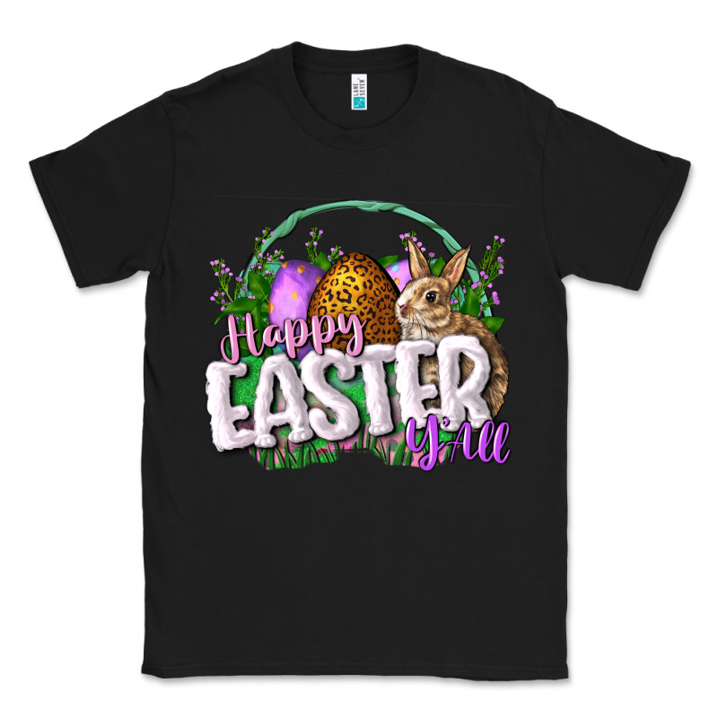Happy Eashappy Easter Y'all Easter Day Classic Tee by CowGirlArtShop | Teevron