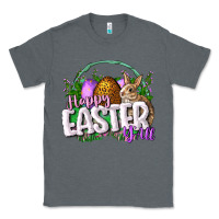 Charcoal Heather happy easHappy Easter y'all Easter Day Classic Tee - CowGirlArtShop