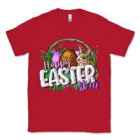 Red happy easHappy Easter y'all Easter Day Classic Tee - CowGirlArtShop