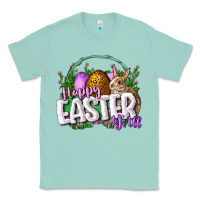 Seafoam happy easHappy Easter y'all Easter Day Classic Tee - CowGirlArtShop