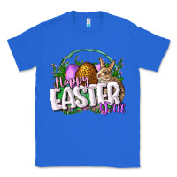 True Royal happy easHappy Easter y'all Easter Day Classic Tee - CowGirlArtShop