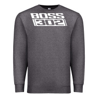 Charcoal Heather boss 302 (white) Premium Sweatshirt - StudioElite