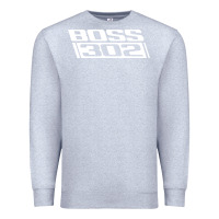 Heather Grey boss 302 (white) Premium Sweatshirt - StudioElite