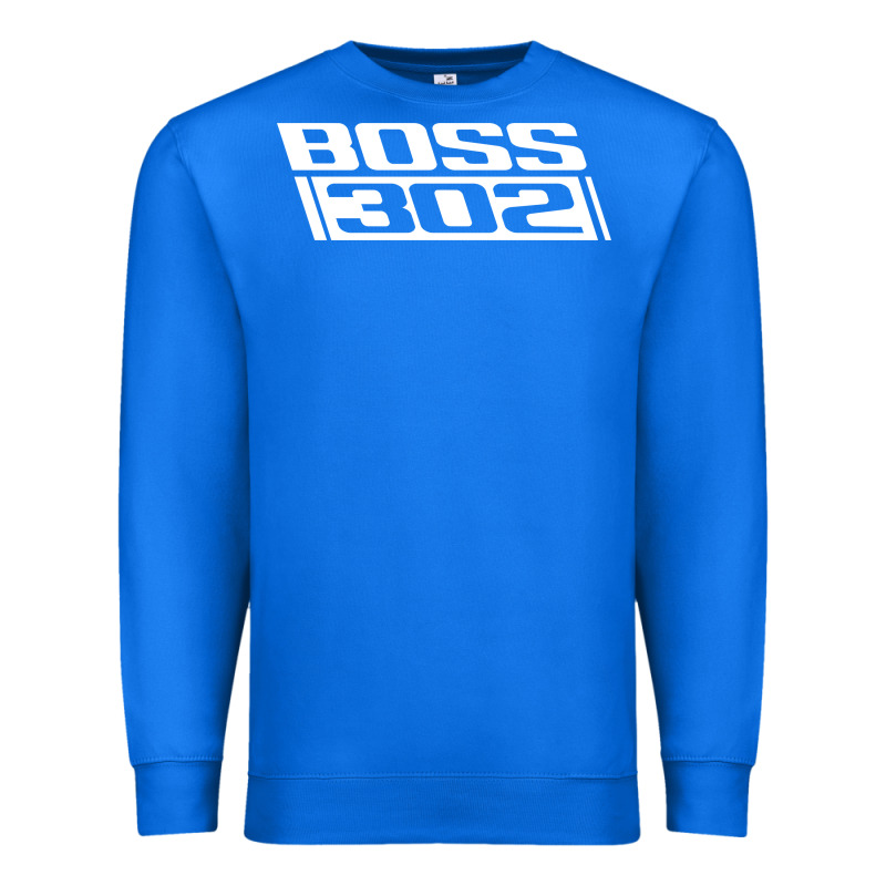 Boss 302 (white) Premium Sweatshirt by StudioElite | Teevron
