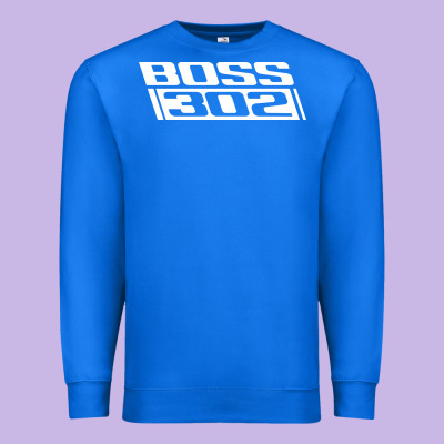 Boss 302 (white) Premium Sweatshirt Designed By Studioelite