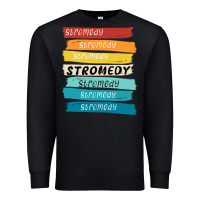 Black stromedy Premium Sweatshirt - StudioElite