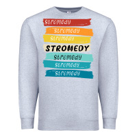Heather Grey stromedy Premium Sweatshirt - StudioElite