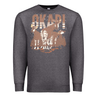 Charcoal Heather okapi t  shirt wildlife okapi lover africa safari zoo animal okapi t Premium Sweatshirt - StudioElite