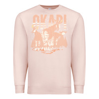 Pale Pink okapi t  shirt wildlife okapi lover africa safari zoo animal okapi t Premium Sweatshirt - StudioElite