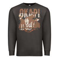 Smoke okapi t  shirt wildlife okapi lover africa safari zoo animal okapi t Premium Sweatshirt - StudioElite