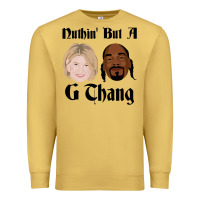 Antique Gold Snoop And Martha G Thang Perfect Gift Premium Sweatshirt - StudioElite