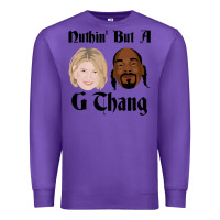 Purple Snoop And Martha G Thang Perfect Gift Premium Sweatshirt - StudioElite