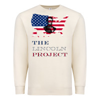 Sandshell the lincoln project save usa abraham lincoln american flag t shirt Premium Sweatshirt - StudioElite