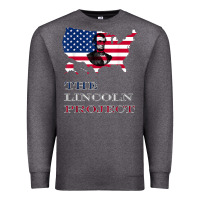 Charcoal Heather the lincoln project save usa abraham lincoln american flag t shirt Premium Sweatshirt - StudioElite