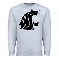 Heather Grey washington state cougars football Premium Sweatshirt - StudioElite