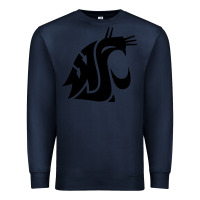 Navy washington state cougars football Premium Sweatshirt - StudioElite