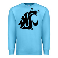 Ocean Blue washington state cougars football Premium Sweatshirt - StudioElite