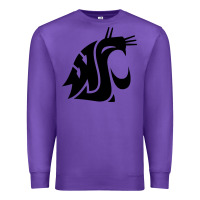 Purple washington state cougars football Premium Sweatshirt - StudioElite